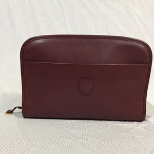 Cartier makeup bag